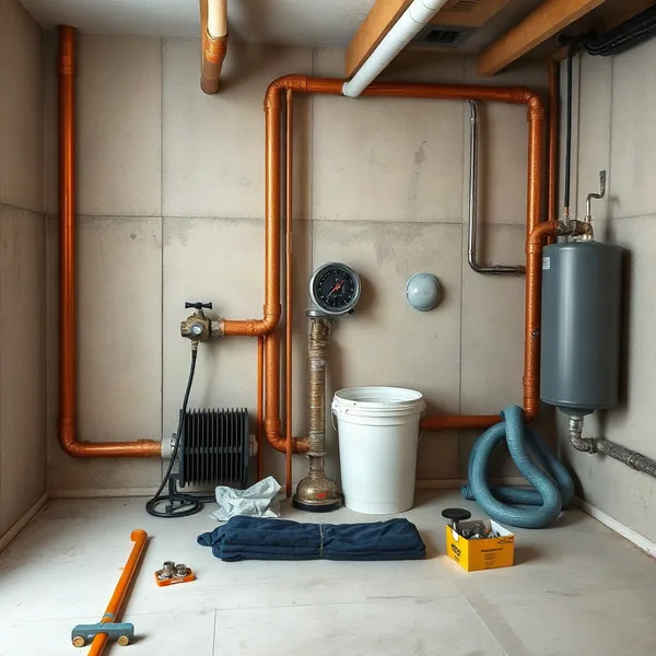 Professional Frozen And Burst Pipe Repair in Clovis, NM carried out by a licensed technician