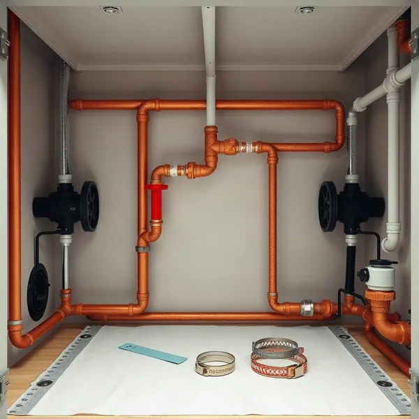 Professional Water Line Repair in Clovis, NM carried out by a licensed technician